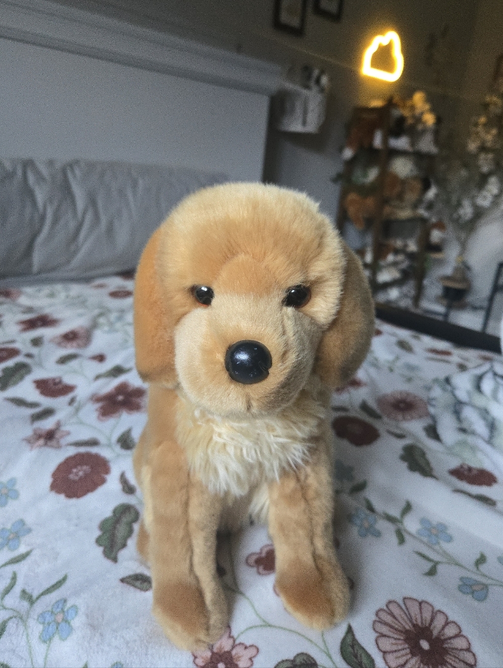 Douglas Sitting Golden Retriver Plush